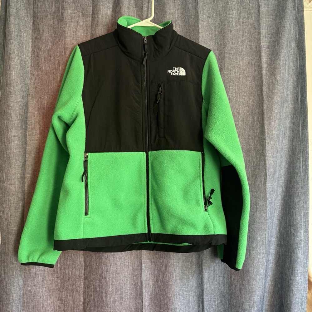 North face‎ Denali Green Fleece Jacket  Women's M New without tags - Picture 2 of 6